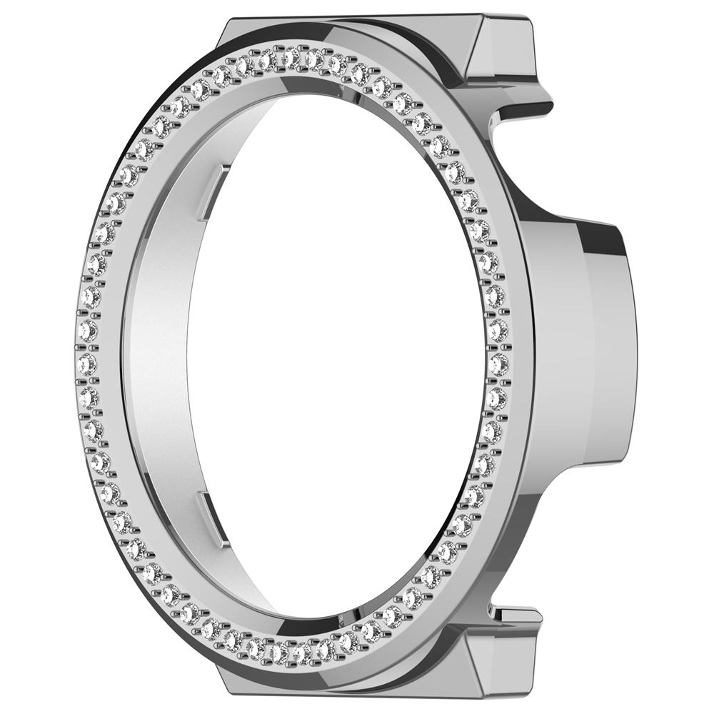 Защитный чехол-кейс для Huawei Watch GT5 Pro 42 мм из поликарбоната с инкрустированными бриллиантами, защитная рамка-бампер, корпус, аксессуары