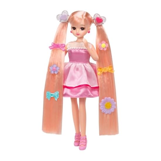 Takara Tomy Licca-chan Doll LD-06 Long Hair Licca-chan EX Dress-up Pretend Play Toy Ages 3 and up