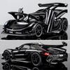 Koenigsegg Jesko Attack Суперкар Симуляция Литые и Игрушечные Транспортные Средства Звуки и Свет Машинка с Инерционным Двигателем 1:32 Подарки из сплава для детей