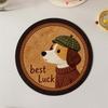 Cartoon Animal Coasters With Absorbent Silicone For Office Desk And Dining Protection