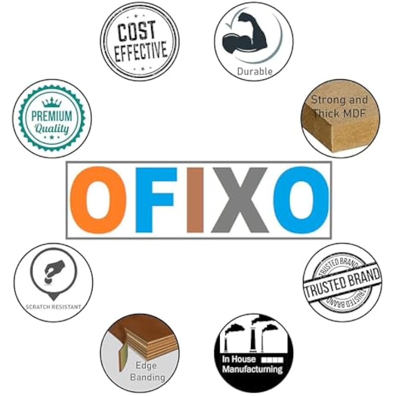 Ofixo Wooden Wall Shelves | Corner Hanging Shelf For Living Room Stylish | Zig Zag Home Decor Floating Display Rack Stor
