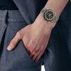 Seiko Prospex Часы с солнечным кварцевым механизмом и стальным ремешком 41,4 мм Мужские часы Черный циферблат SSC941P1