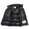 MONCLER [Excellent Condition] FREY Fur/Hooded Down Jacket 1 blackUsed