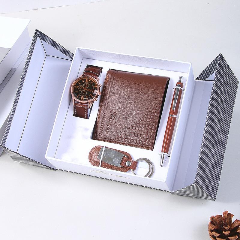 Men's Gift Set Teacher's Day Gift Wallet Set Box High-end Business Gifts