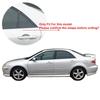 Для Mazda 6 Седан 2002 2003 2004 2005-2008 ABS Пластик Заднее Окно Четверть Жалюзи Накладка Боковое Вентиляционное Отверстие Отделка Автомобильные Клейкие Аксессуары