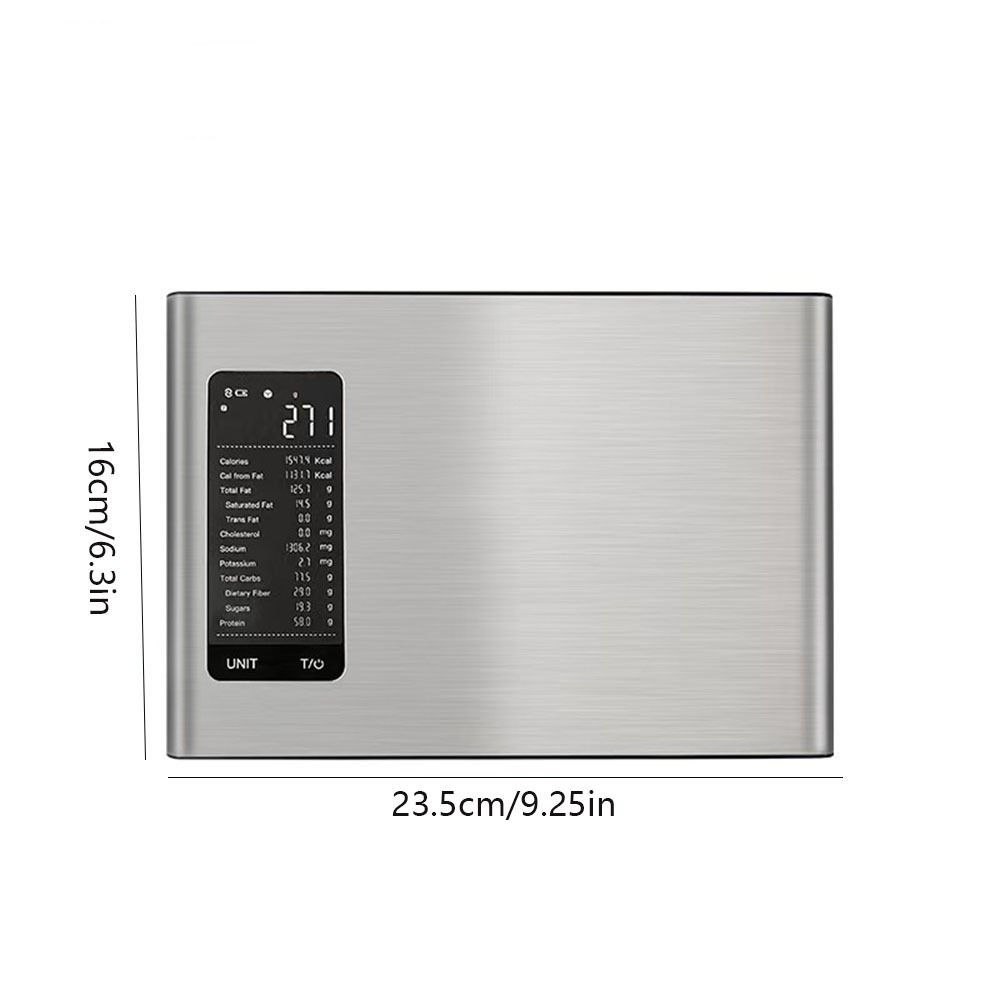 Nutritional Calculator Smart Digital Kitchen Scale Calorie Counter Scale  Health Monitoring