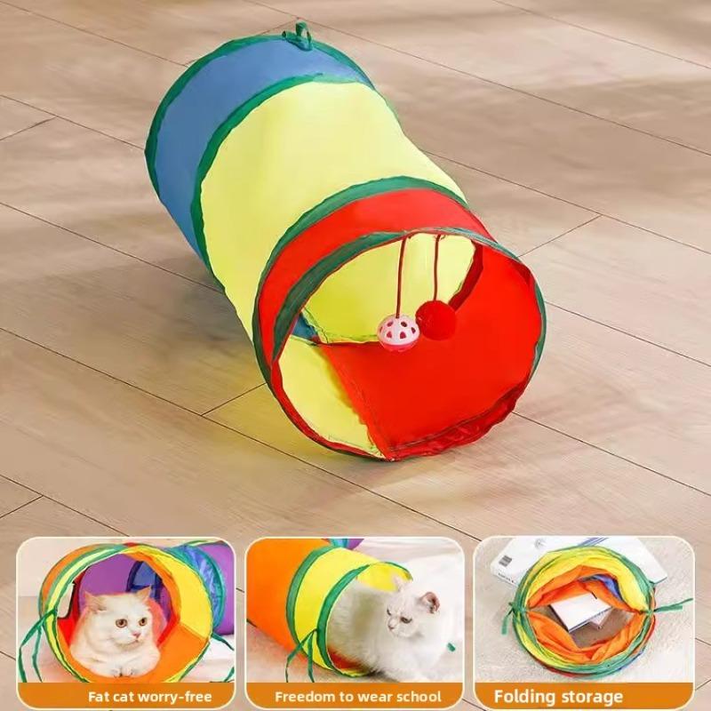 Игрушки для кошек, Кошачьи туннели, Саморазвлечение и скука, Копание в пещере, Радужный лабиринт, Предметы, требующие много энергии, Дразнилки для кошек