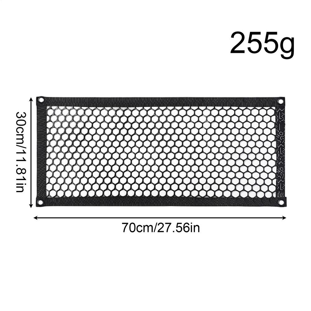 SUV Cargo Net Mesh Storage Carge Pouch For Car Vehicle Luggage Storage Mesh For Truck SUV Pickup RV Van Sedan Offroad Camping