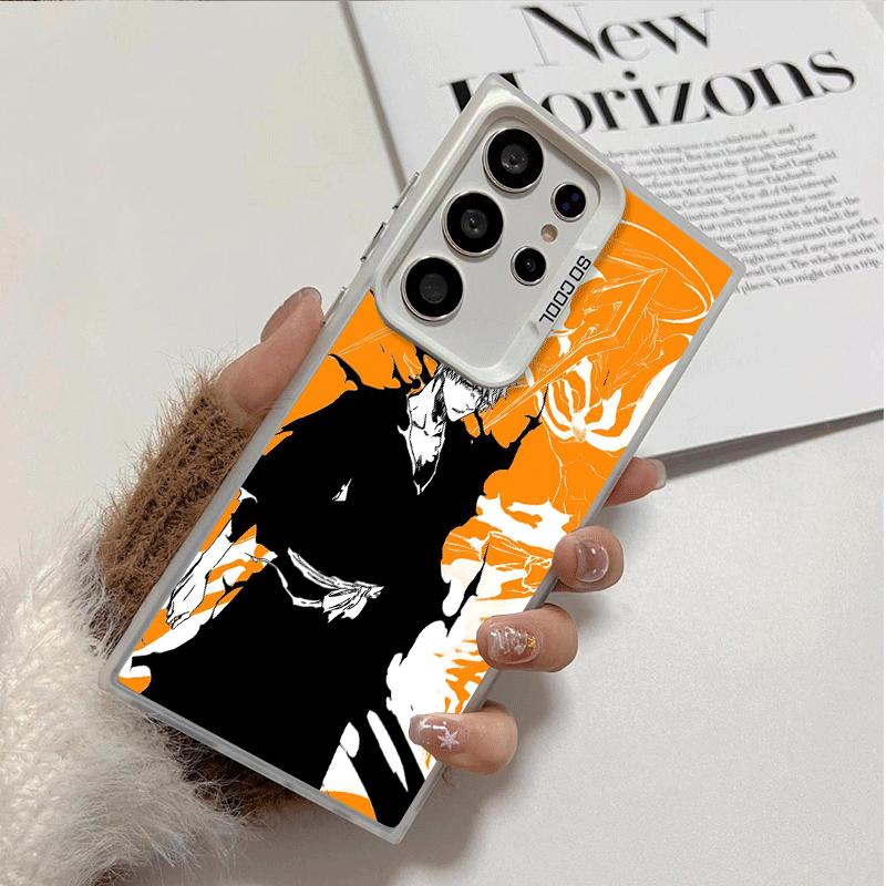 Bleach Kurosaki Ichigo Мягкий чехол для телефона для Samsung Galaxy S24 S25 FE S26 Edge S23 Ultra S22 Plus S21 + Ударопрочная задняя крышка