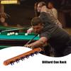 Wall Mount Pool Stick Holder Billiard Pool Cue Rack Hardwood Pool Cue Holder Rest Cue