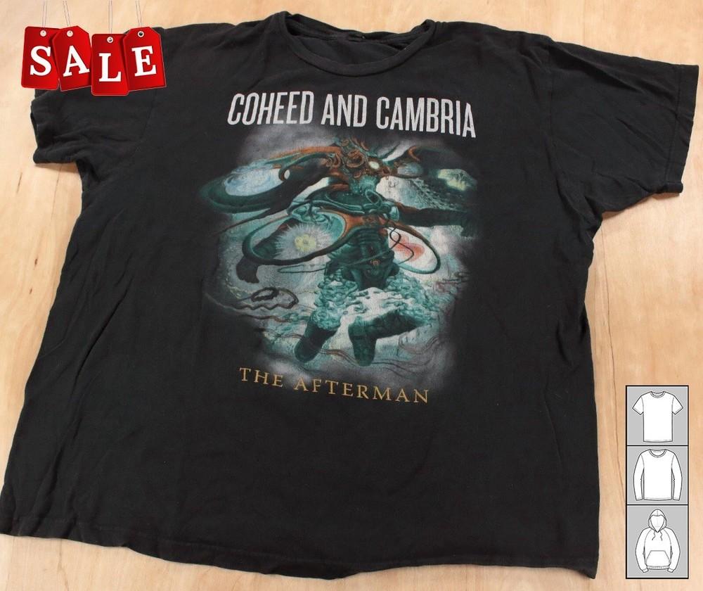 Новая мужская футболка Coheed and Cambria The Afterman Подарок для фанатов S-235XL TH442 Унисекс