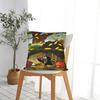 The Little Mole  Pillow Cover  Soft Cushion Cover Funny Pillow Case For Couch Sofa Bedroom