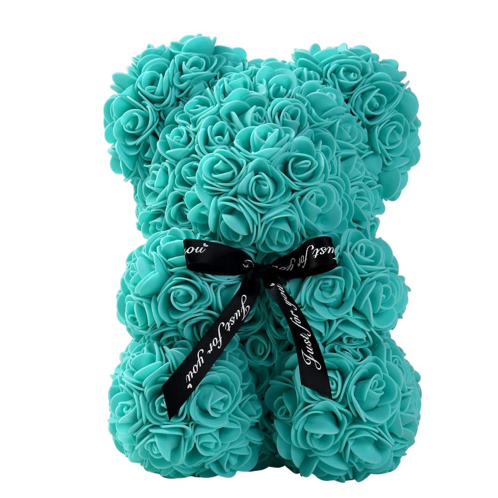 Eternal Rose Valentine's Day Gift Teddy Bear Party Decoration New Rose Bear  Birthday