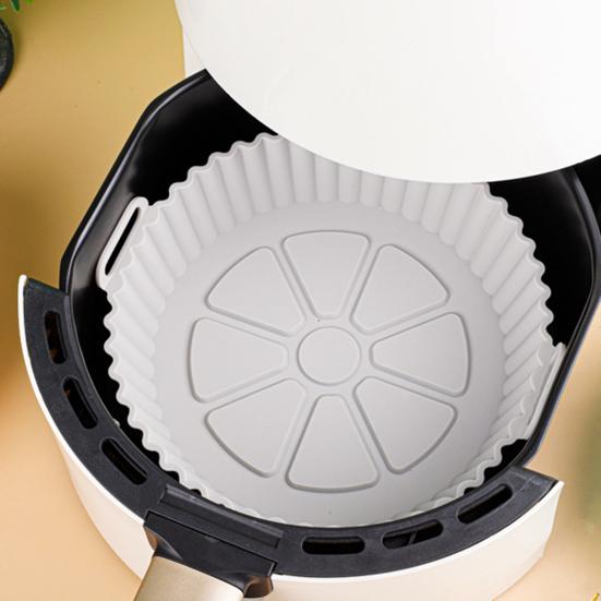 Силиконовые вкладыши для аэрофритюрницы на 3-5 л, можно мыть в посудомоечной машине, многоразовые, антипригарные, термостойкие, сменные