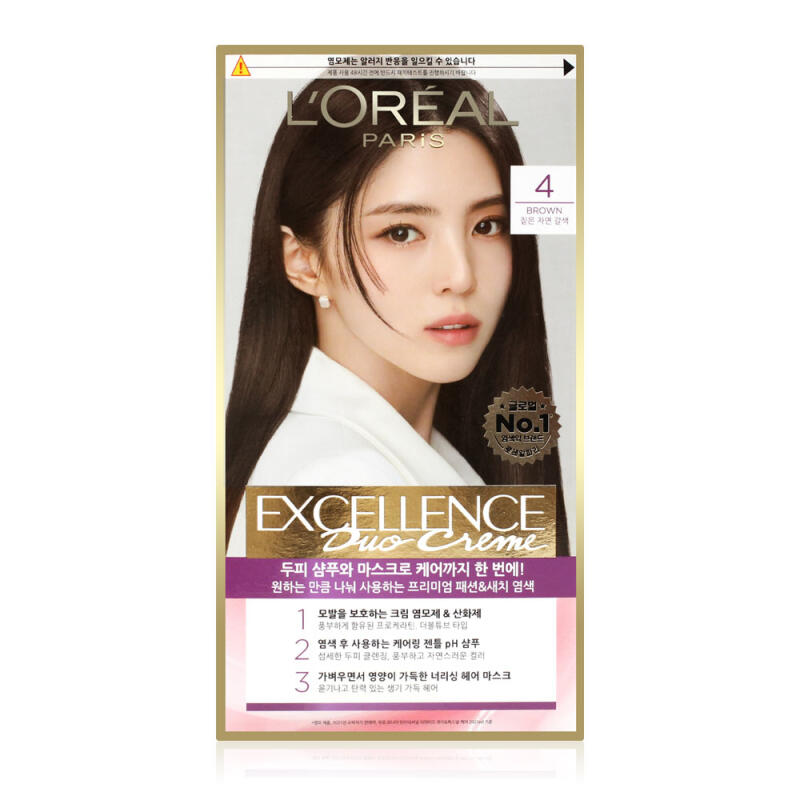 L'Oréal Paris Excellence Двойная Туба Duo Крем-краска для волос, 6 Цветов