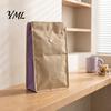 Root Vegetable Freshness Liner Reusable Self Sealing Potato Onion Storage Bags, Light Blocking Bag with Side Garlic Keeper Zipper, Non-woven