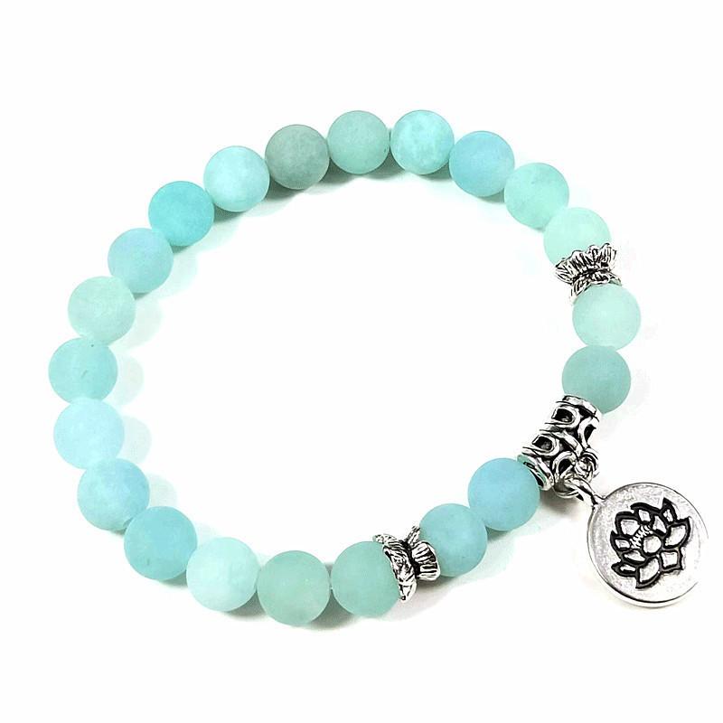 Модный браслет из розового кварца, хрустальные бусины, браслеты, эластичные подвески из натурального камня, браслеты, исцеляющие женские украшения, подарок Рейки