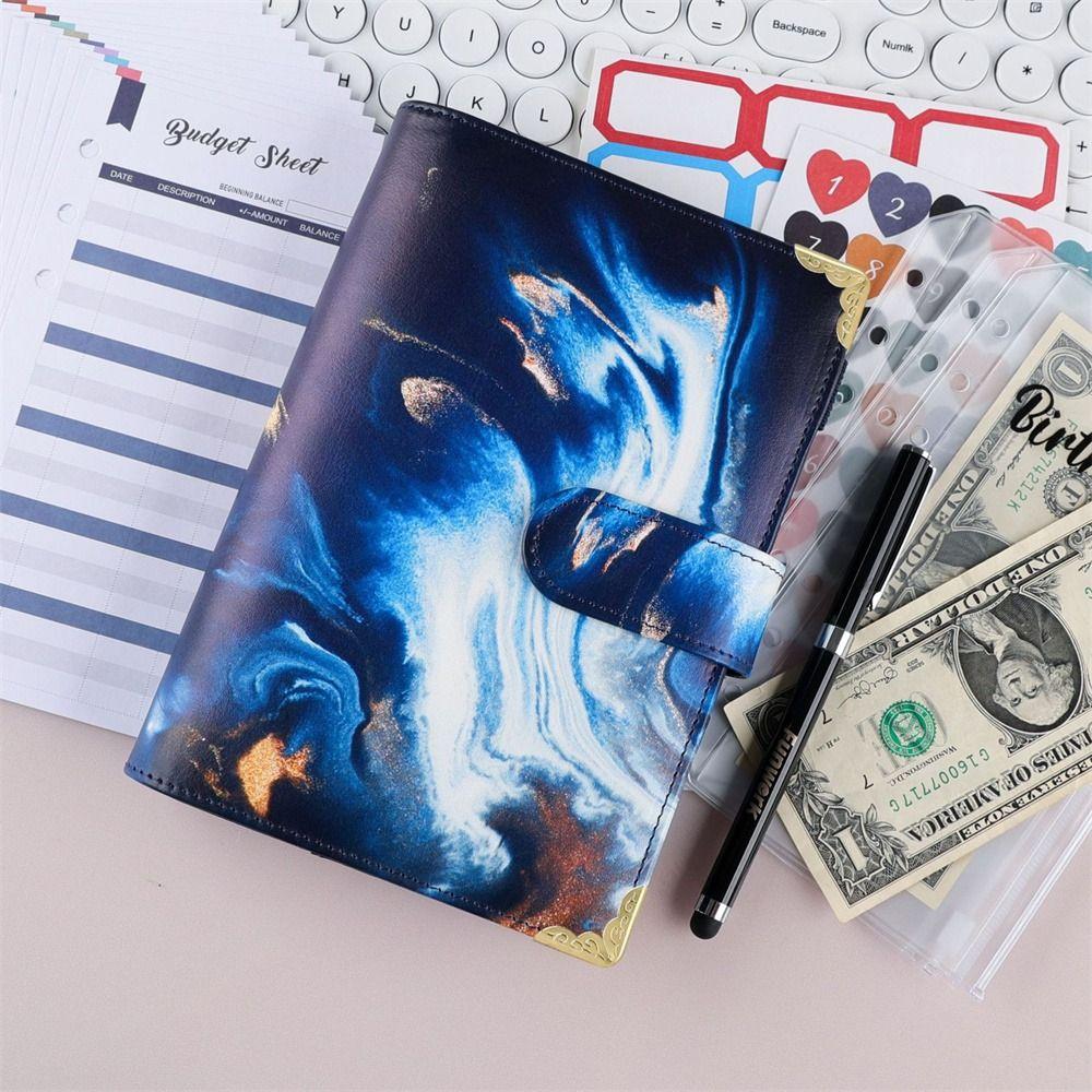 Pockets Cash Envelopes Bill Organizer Binder Notebook A6 Notebook Budget Binder Planner Binder