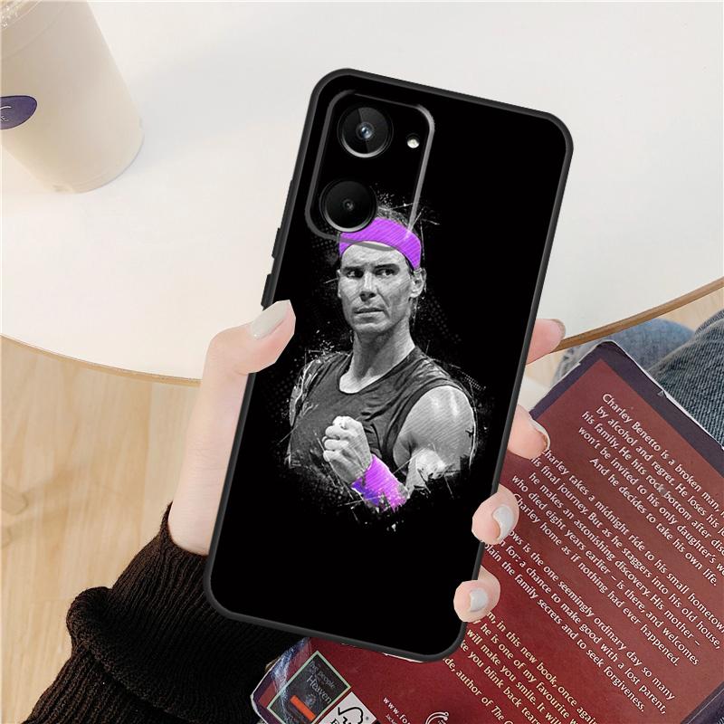 Rafael Nadal Case For Realme GT 6 6T 5 GT7 Pro 10 11 12 13 14 Pro Plus C53 C51 C21Y C25S C55 C67 C61 C75