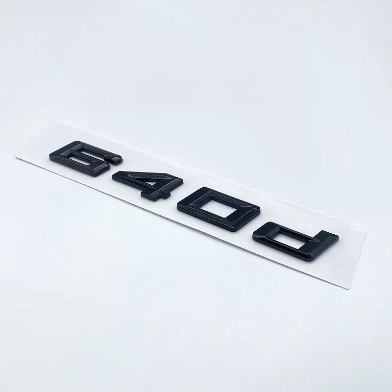 ABX1 Glossy Black GT 630i 630d 640i 640d XDrive SDrive ABS Numbers Letters Emblem for BMW GT Series E63 E64 F06 F12 F13 G32
