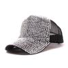 Роскошная бейсболка со стразами и жемчугом и блестками для женщин, летняя хлопковая шапка для девочек, шляпа Snapback в стиле хип-хоп Gorras Casquette Bones