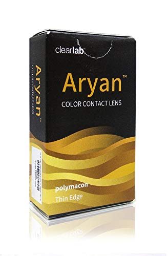 Aryan Quaterly (3 Months) Color Contact Lens (-2.50 Wild Violet)