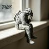 Talos 3D Printed Soldier Figurine Ornament, Sitting Tactical Statue, Funny Tired Sculpture for Table Shelf Edge Decor