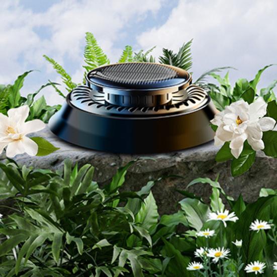 Автомобильный освежитель воздуха, работающий на солнечной энергии, автомобильный диффузор, натуральный диффузор эфирных масел для автомобиля