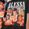 ALYSSA MILANO Shirt, Alyssa Milano Vintage Shirt, Alyssa Milano Retro 90s Tshirt, Alyssa Milano Bootleg Tee, Alyssa Milano Sweater