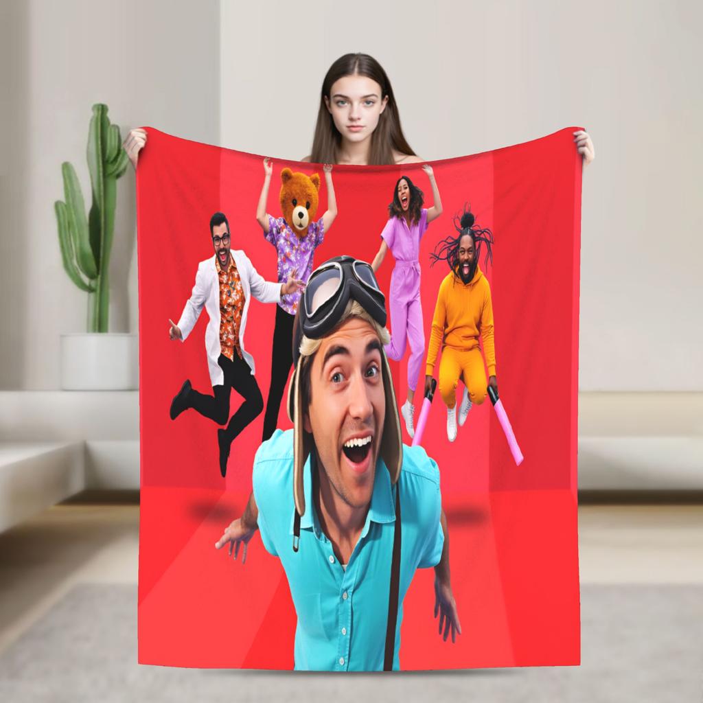 Dannys Go Blankets Spring Soft Throw Blanket For Kids Adults Living Room Flannel Bedspread Bed Cover
