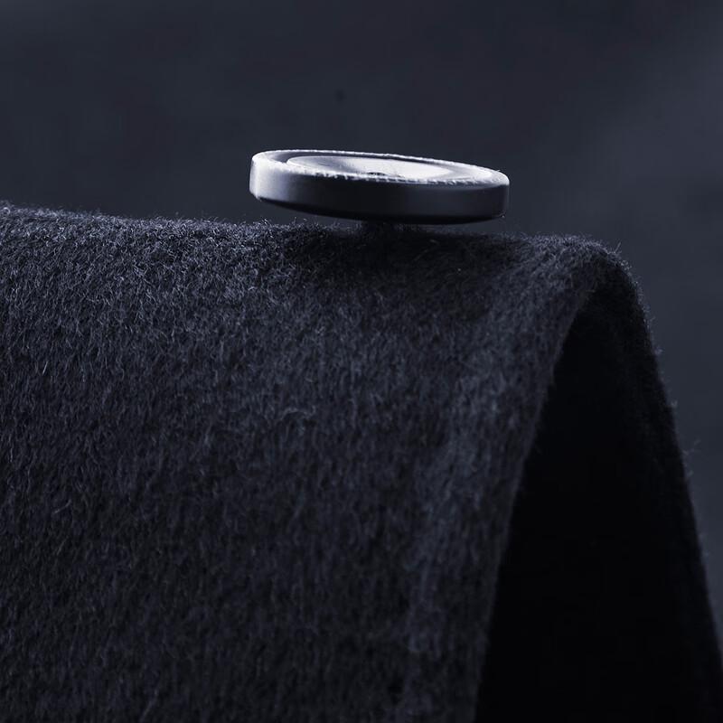 Мужская кашемирово-шерстяная куртка Shanshan на пуху в стиле business casual