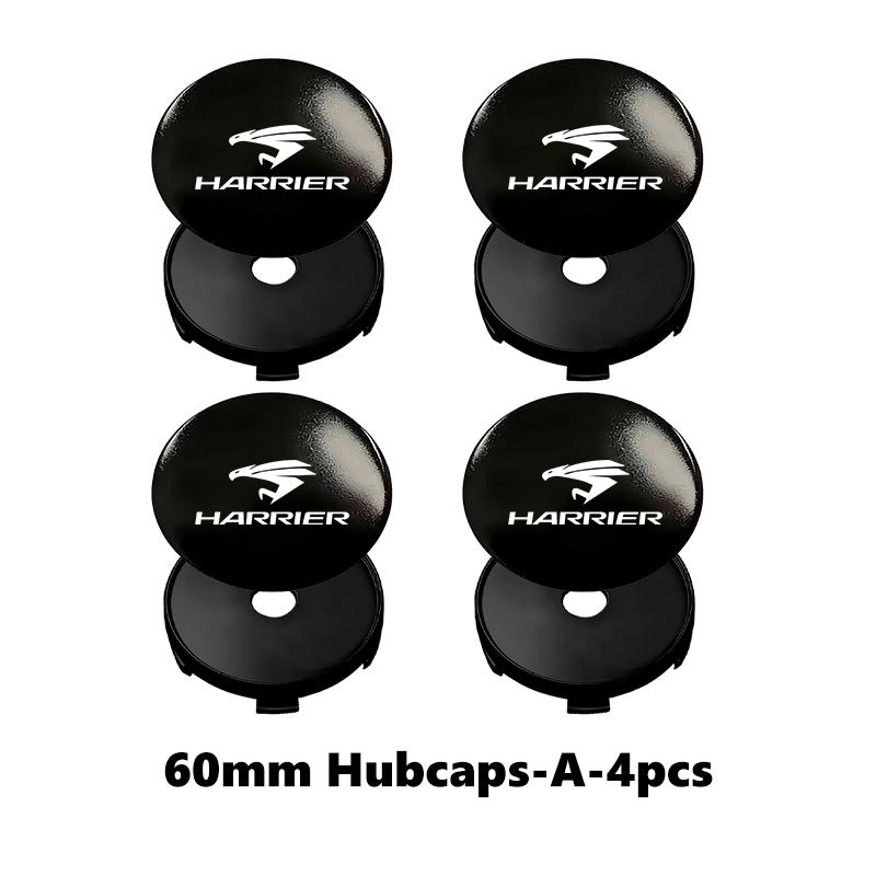 For Toyota 4pcs 56mm 60mm Car Wheel Center Caps Hubcap Cover Highlander Auris Harrier Prius Crown Prado 120 150