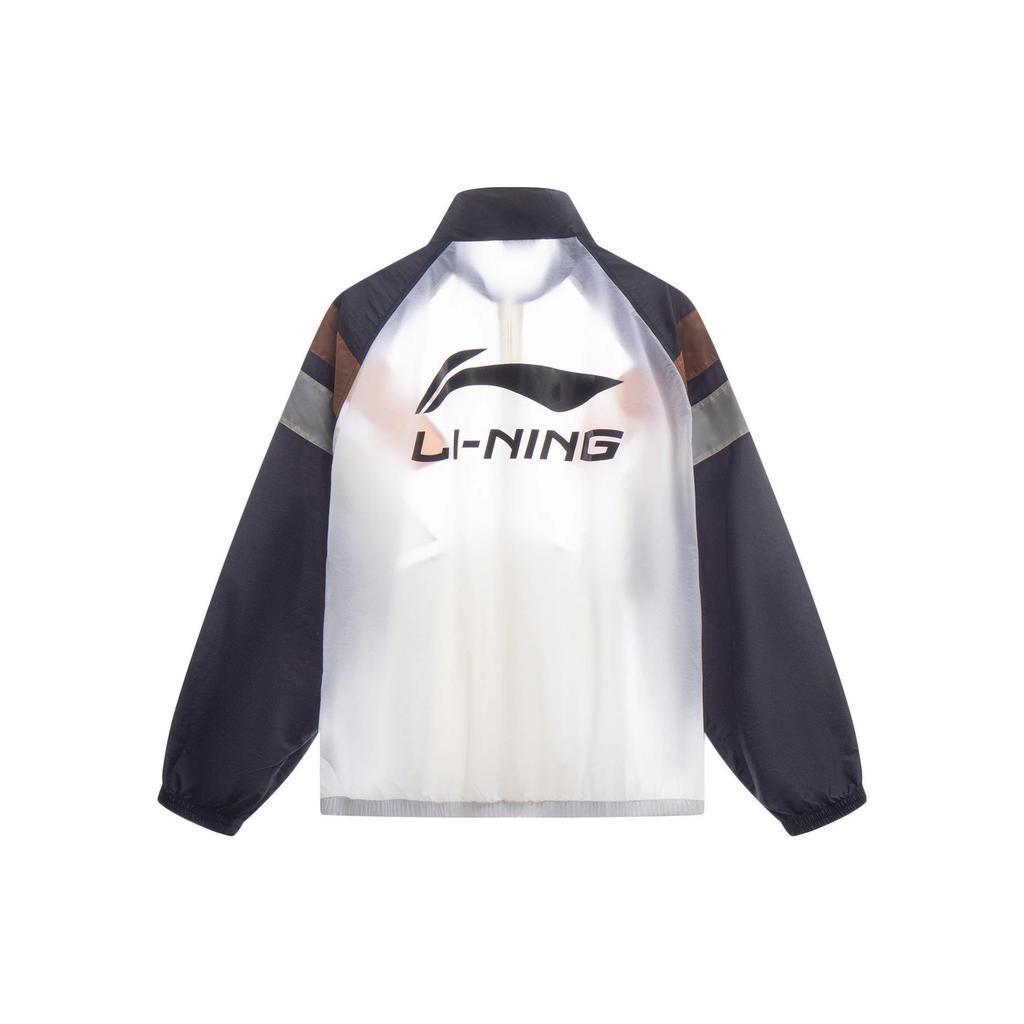 Мужская куртка Li Ning Цвет: Слоновая кость/Черный Артикул: AJDT079-4