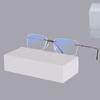 SHINU Titanium Rimless Glasses Men Prescription Glasses Progressive Multifocal Reading Glasses Titanium Myopia Single Vision MR8
