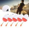 5PCS Long-range Casting Fish Floats EVA Foam Fishing Bobbers Fishing Slip Bobbers  Sea Fishing