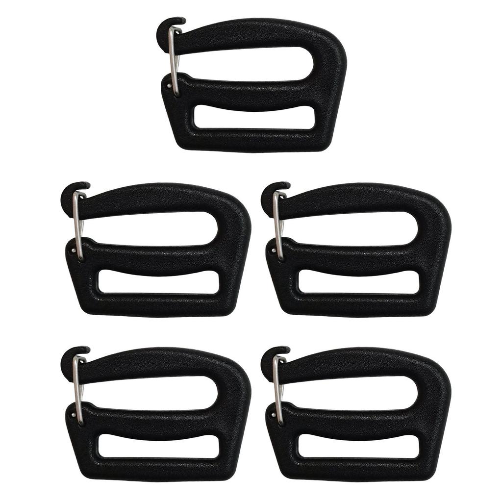G-Hook Webbing Buckles, Webbing Connecting Clips 25mm Heavy Duty Belt Clips