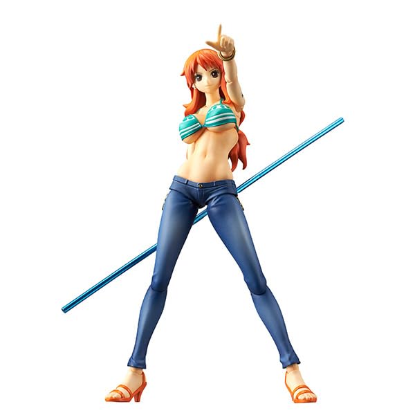Фигурка Variable Action Heroes ONE PIECE Nami 165 мм, окрашенная из ПВХ, подвижная [перепродажа] Прибл.