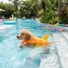 Superior Buoyancy Pet Life Jacket Shark Shape Dog Swimming Suit Dog Life Vest  Water Safety