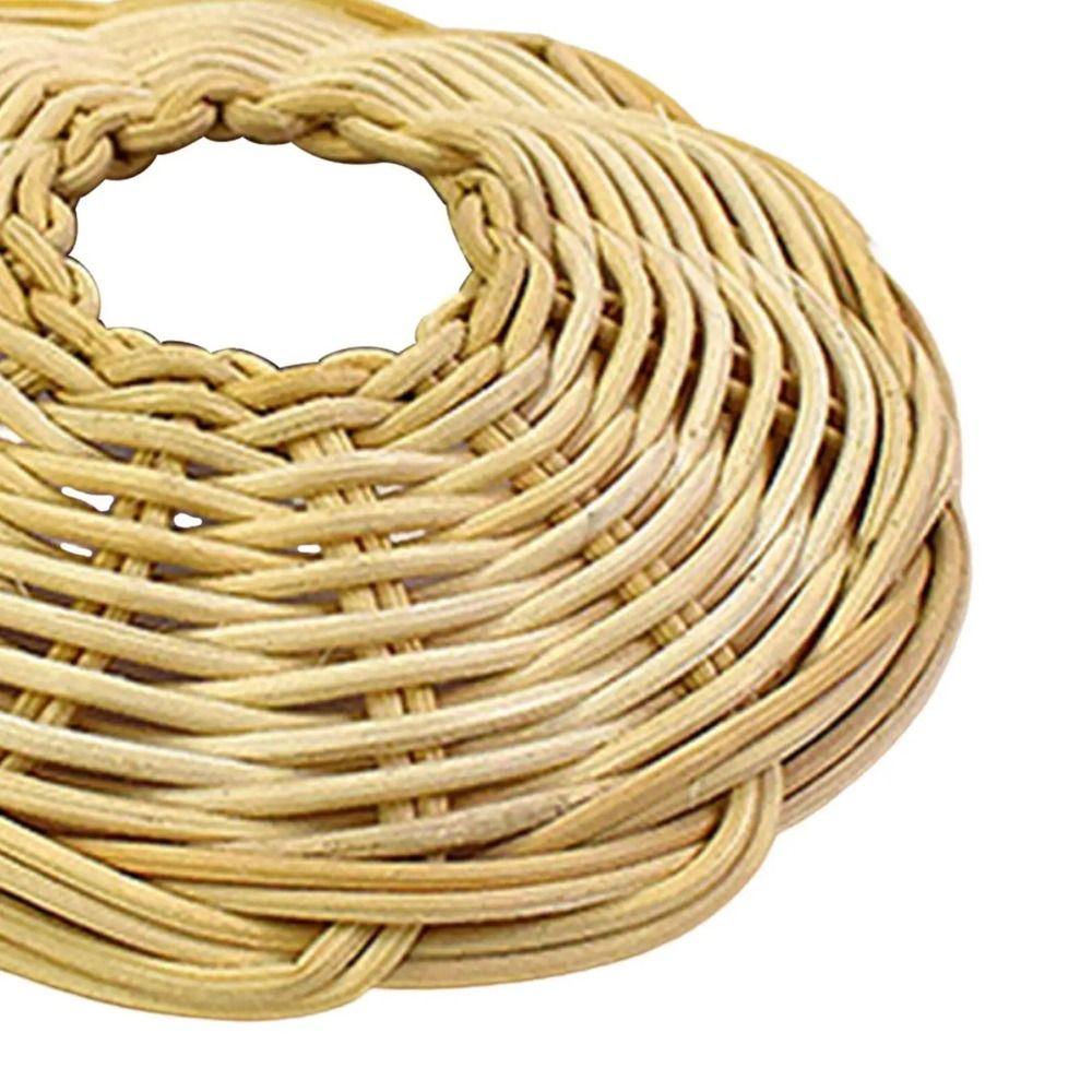 Плетеный абажур из ротанга, деревенский классический абажур для люстры, абажур, изысканный винтажный абажур для подвесного светильника, дом, отель