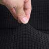 Swivel Office Chair Cover Black Jacquard