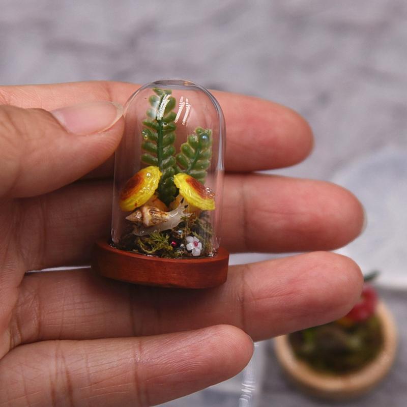 2 шт./набор мини-гриб силиконовая форма ультралегкая глина смола глина мягкая керамика своими руками миниатюрный гриб быстрый инструмент для моделирования