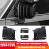 Для Toyota Land Cruiser Prado LC250 2024-2025 Автомобильная наклейка Крышка зеркала заднего вида Бокового зеркала Колпачок крыла Накладка на внешнюю дверь Задний вид