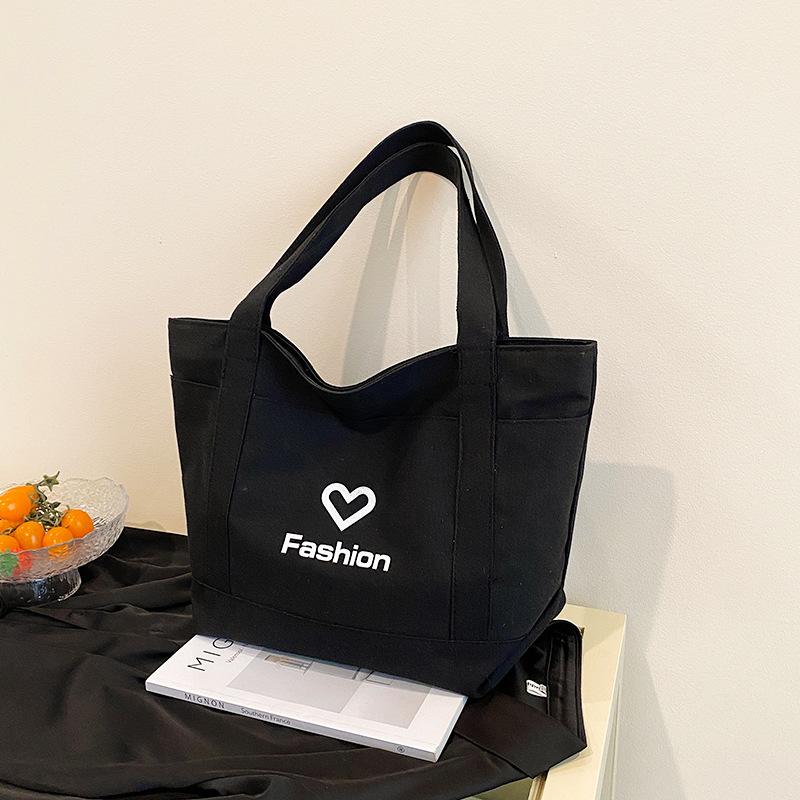 Премиальная холщовая сумка женская сумка 2024 новая универсальная в зарубежном стиле сумка через плечо модная большая вместительная сумка-тоут для поездок на работу