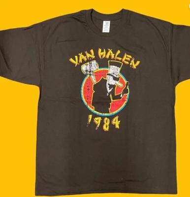 Графическая футболка Van Halen 1984!