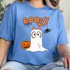 Booey Halloween Shirt, Cute Spooky Ghost T-Shirt, Funny Spooky Season Tee, Ghost Dog Halloween Shirt, Trick Or Treat Shirt, Pumpkin Dog Tee