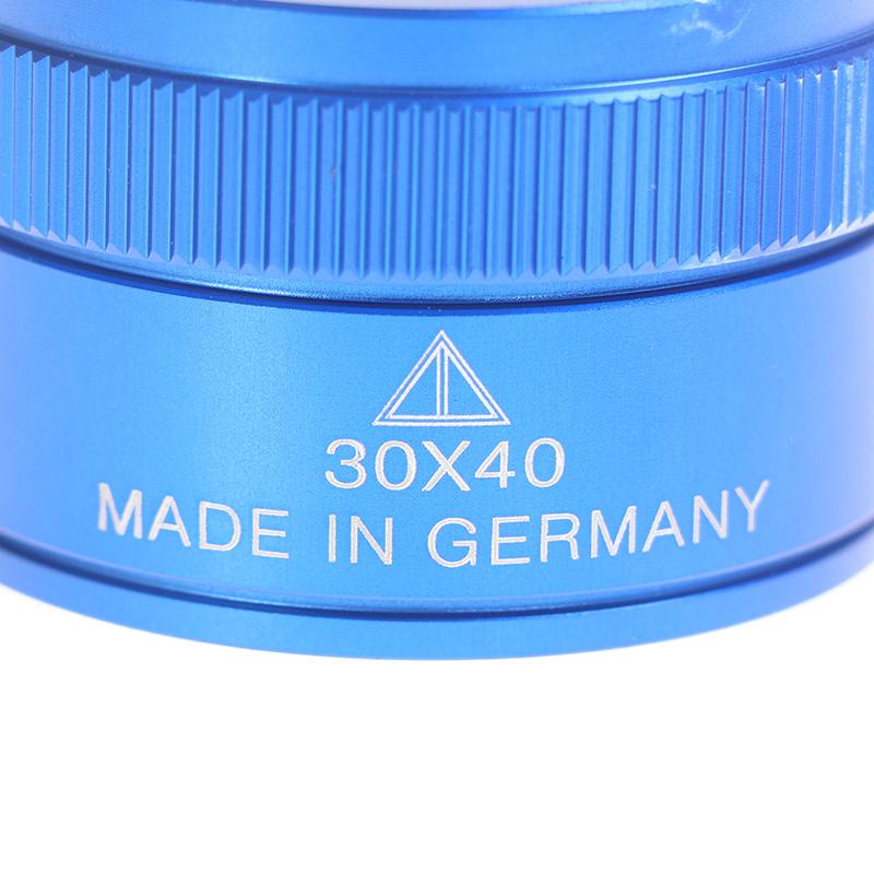 Premium 30X 40Mm Measuring Magnifier Magnifying Glass Lens Loop Microscope