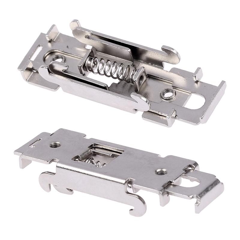 2/1PCS DIN Rail Fixed Solid State Relay Clip Clamp Single Phase SSR 35MM