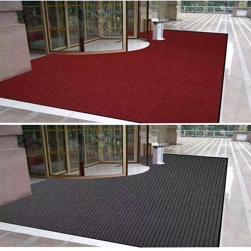 Minimalist Striped PVC Doormat