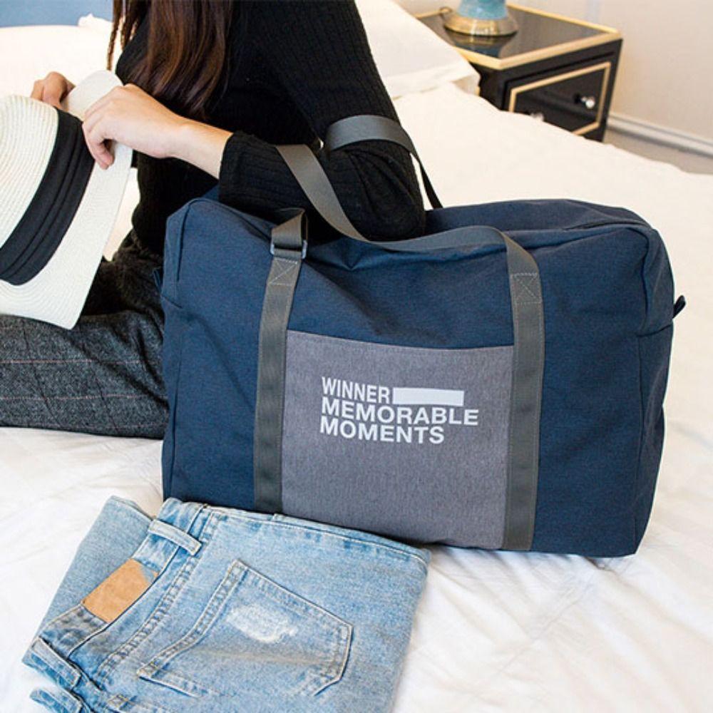 Foldable Travel Duffel Bag Oxford Cloth Travel Luggage Bag Sports Accessories
