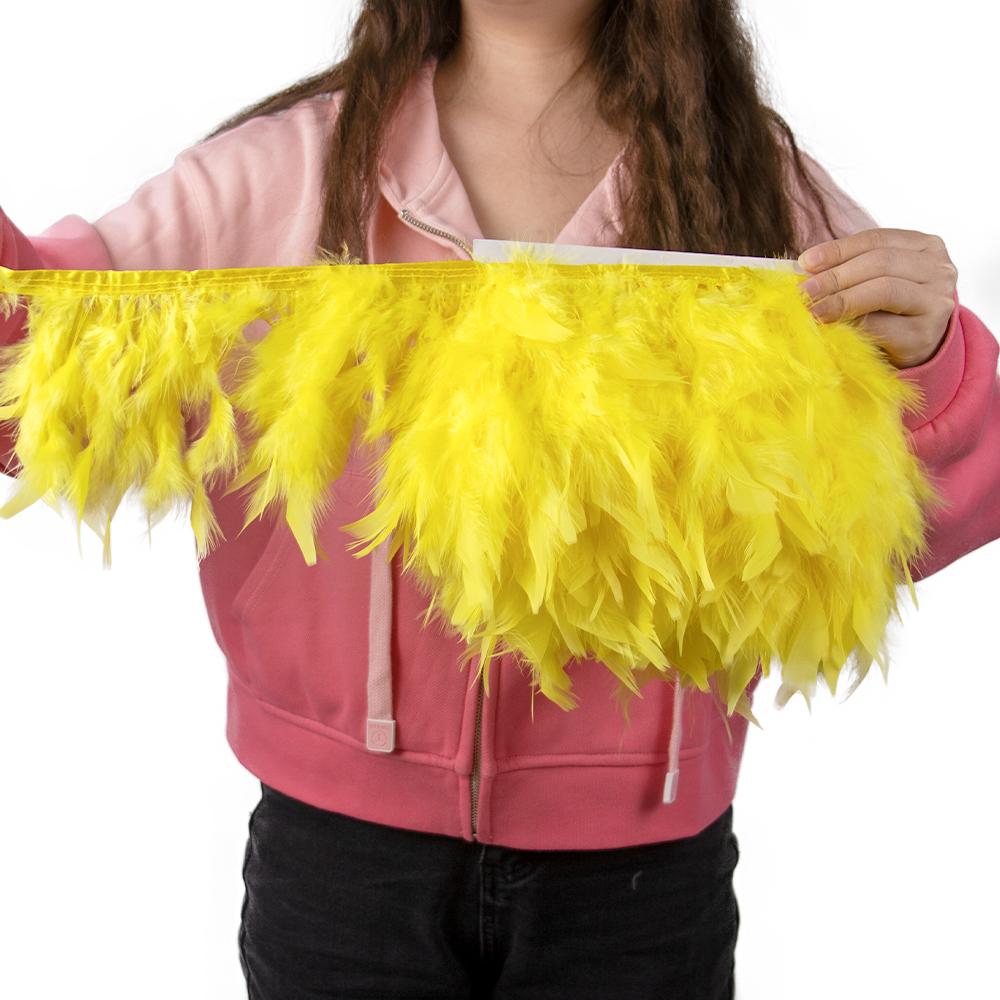 Разноцветная натуральная отделка из перьев индейки, лента из перьев марабу, украшение для свадебного платья, юбки, шитье, рукоделие 10-15 см